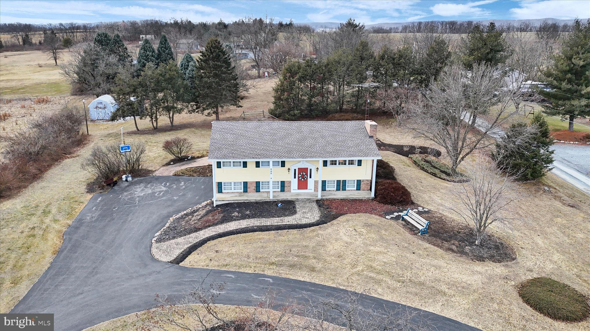 600 Shippensburg Road Shippensburg, PA 17257 - Photo 50 of 61 an aerial view of a house with a yard