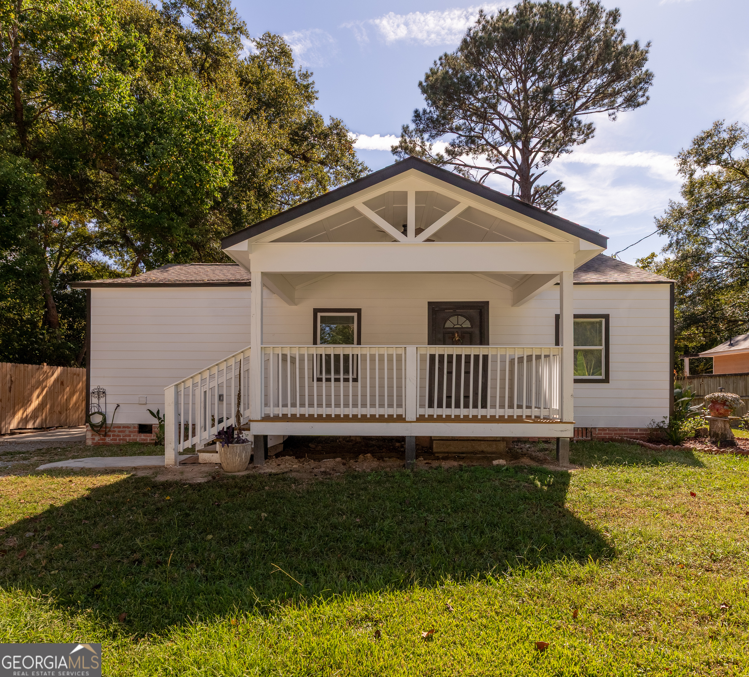 1618 Forestside Drive Columbus, GA 31907 - Photo 1 of 1 a view of a house with a yard and a garden