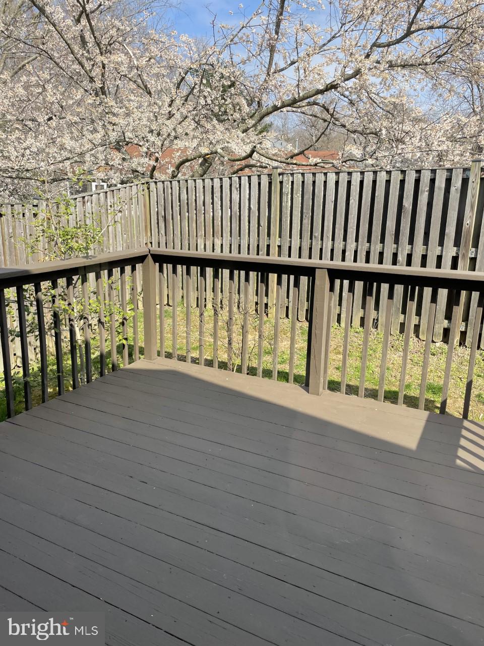 521 Coover Road Annapolis, MD 21401 - Photo 6 of 18 deck and fence in back yard