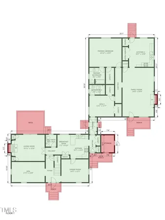 $384,900 | 1709 Westbrook Drive Northwest, Wilson, NC 27896