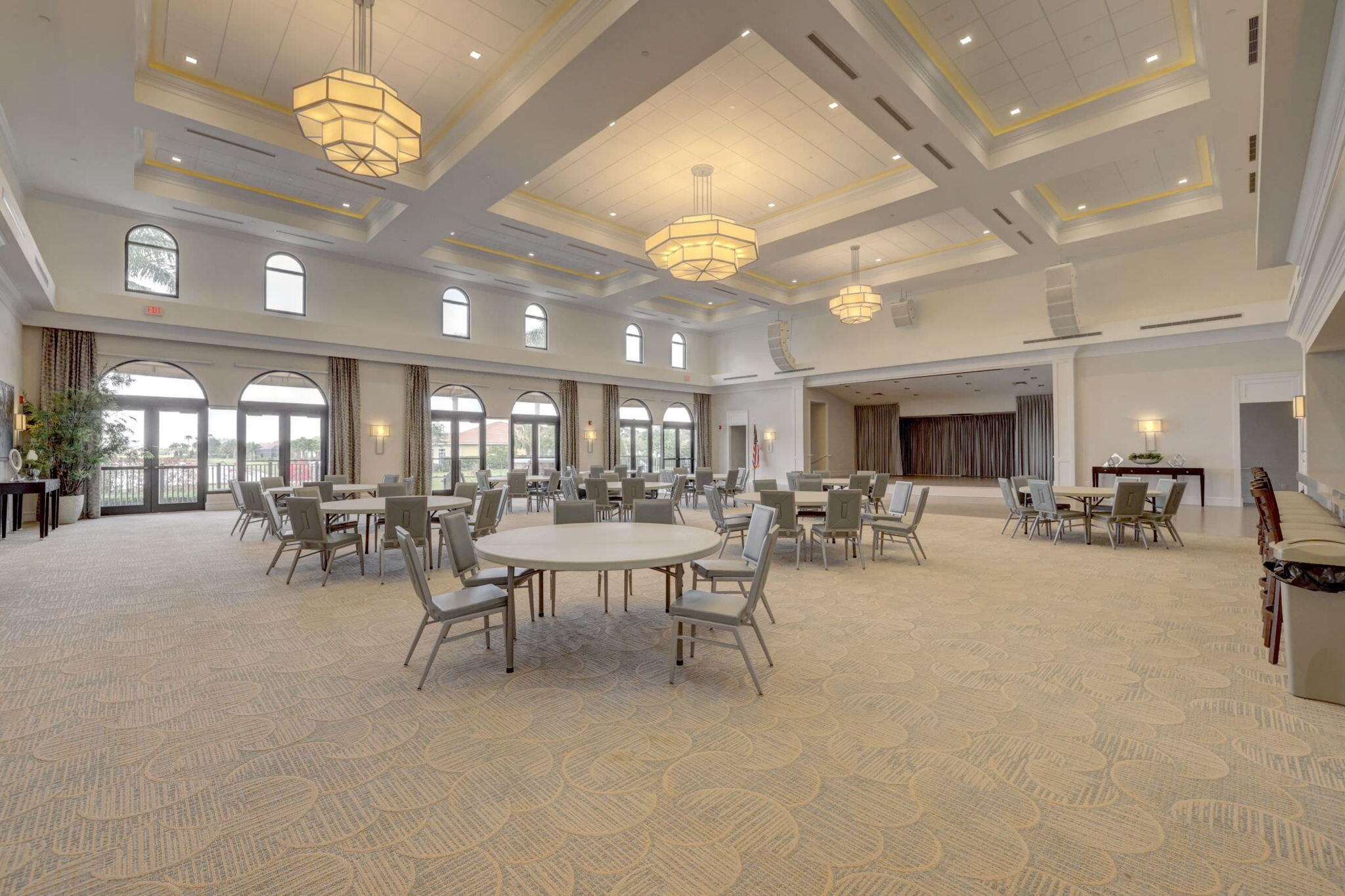 10619 Southwest Capraia Way Port St. Lucie, FL 34986 - Photo 59 of 90 a view of a dining room with furniture and a chandelier