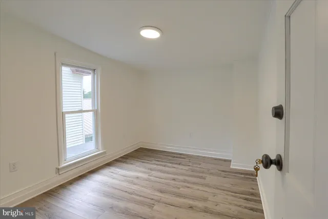 wooden floor in an empty room