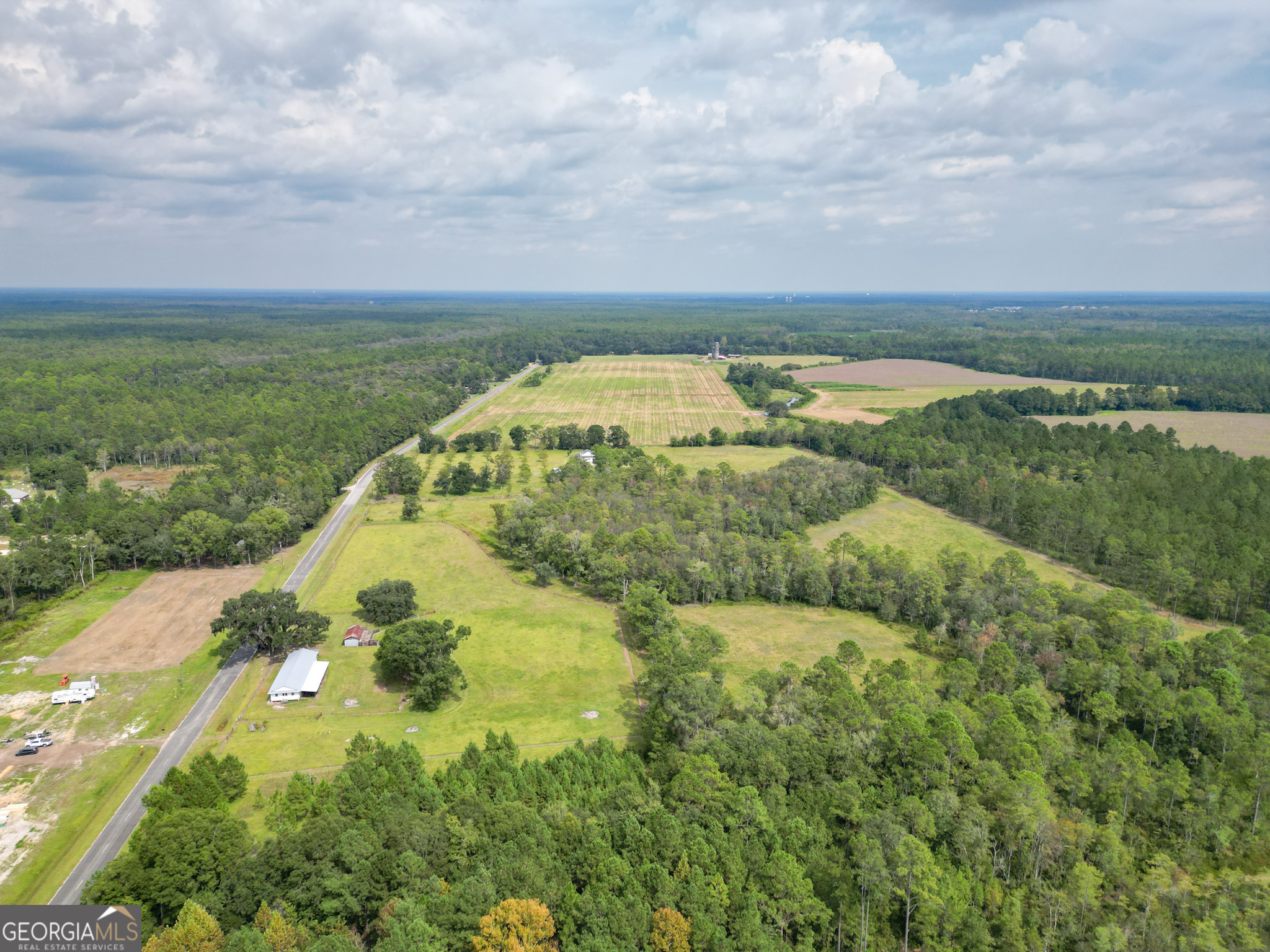 30-acres Hodges Road Hinesville, GA 31313 - Photo 13 of 34 a view of a lake with a garden