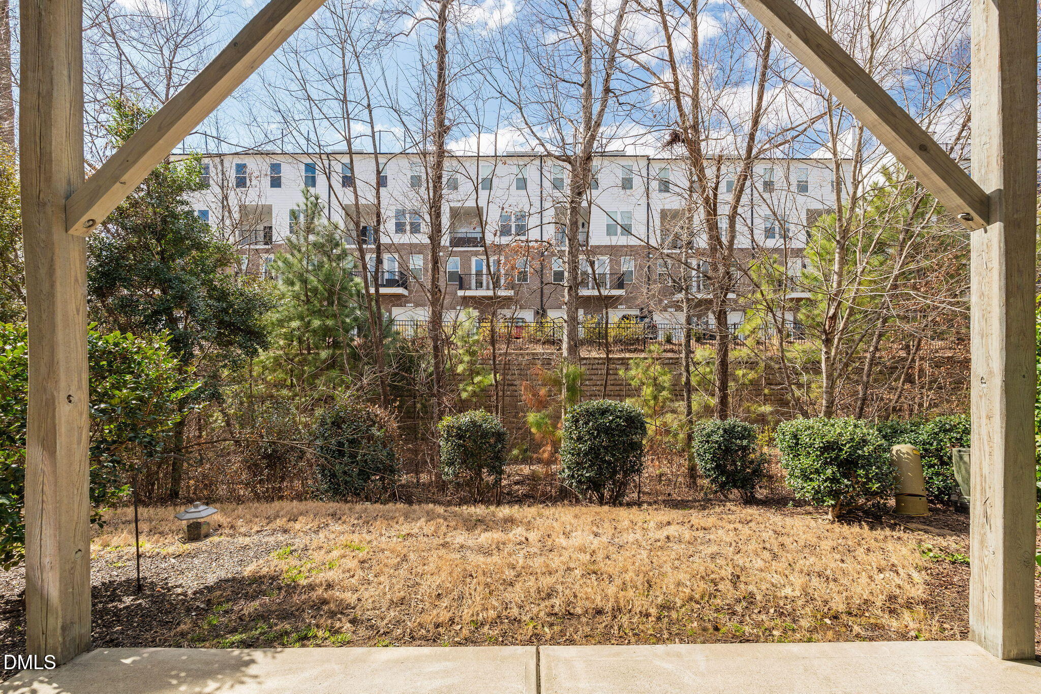 4033 Robious Court Cary, NC 27519 - Photo 44 of 58 a view of a pathway of a building