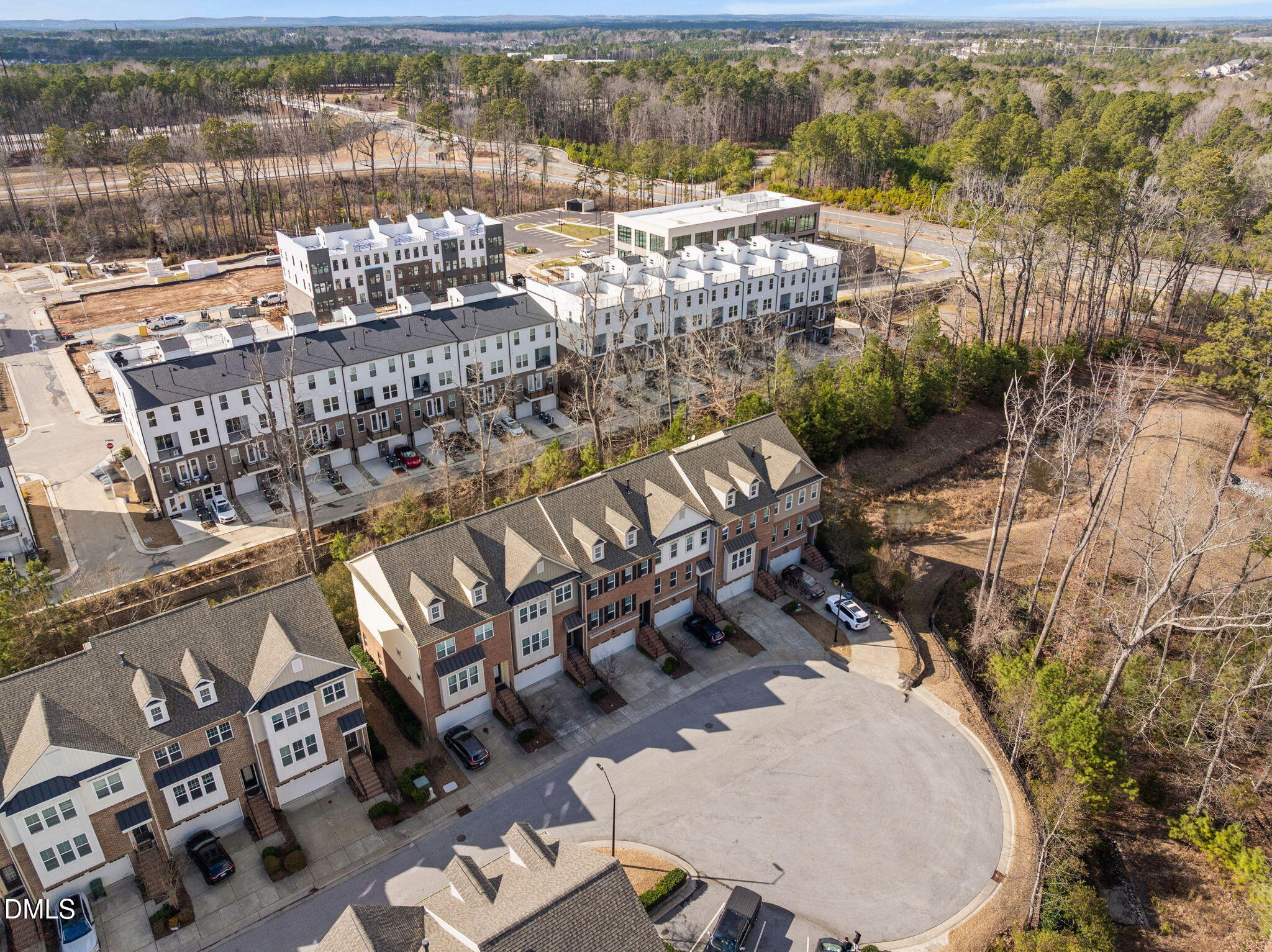 4033 Robious Court Cary, NC 27519 - Photo 50 of 58 a picture of city view with lake view and mountain view