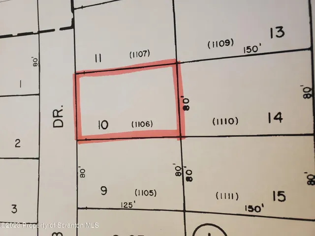 $7,200 | 1106 Country Club Drive, Thornhurst, PA 18424