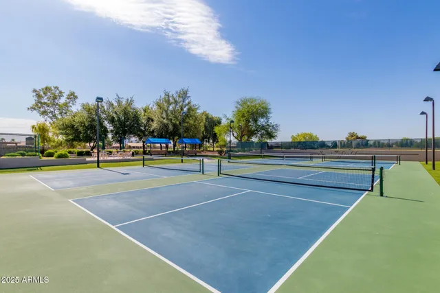 a view of a tennis court