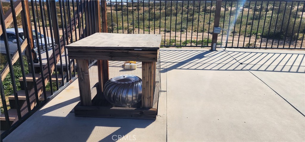 6042 Milne Road Landers, CA 92285 - Photo 19 of 23 View Deck with Electrical Outets