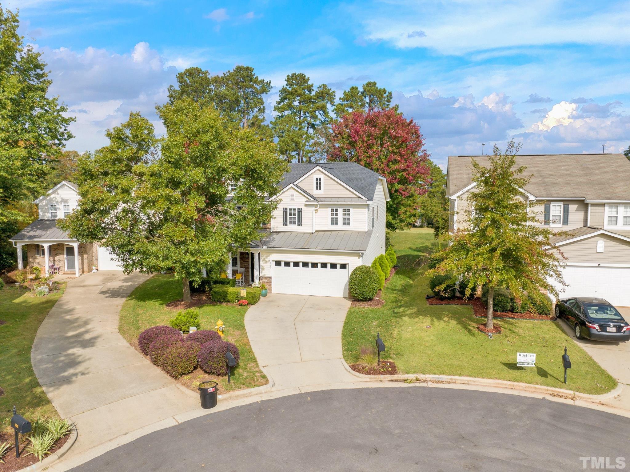 161 Ryder Cup Circle Raleigh, NC 27603 - Photo 2 of 31 a view of a house with a swimming pool