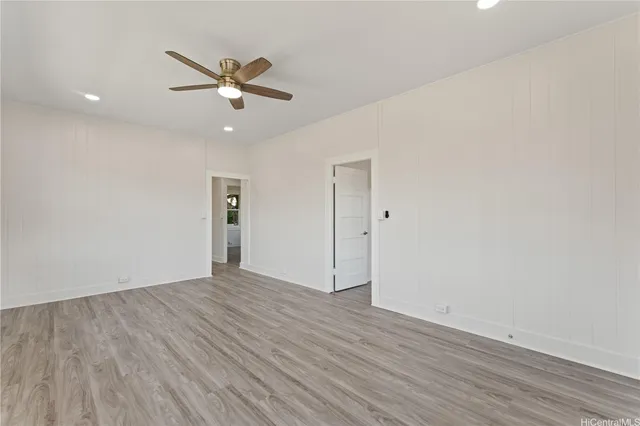 wooden floor in an empty room