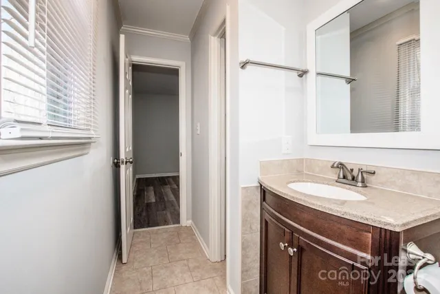 a view of front door of house