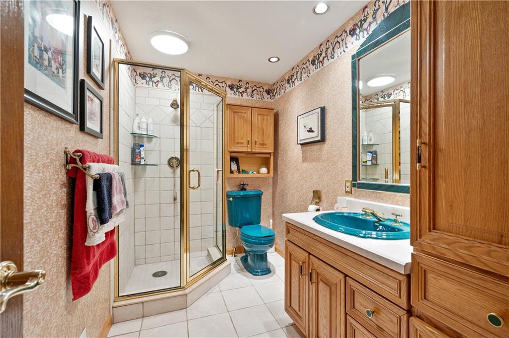 323 Wolfe Lane Irwin, PA 15642 - Photo 18 of 29 a bathroom with a sink a toilet and shower