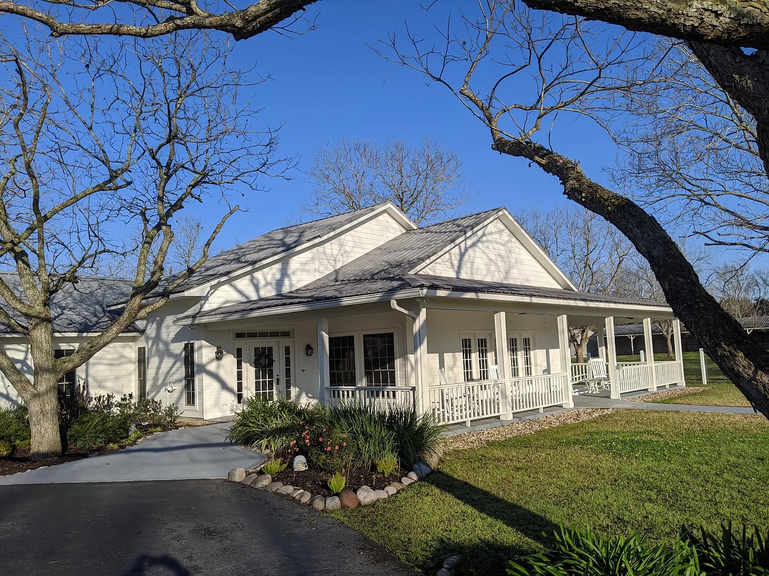 4309 Bowser Road Fulshear, TX 77441 - Photo 18 of 20 a front view of a house with a yard