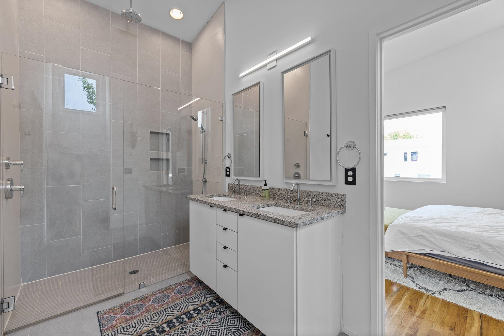 232 Powell Drive Raleigh, NC 27606 - Photo 14 of 26 Owner's shower!