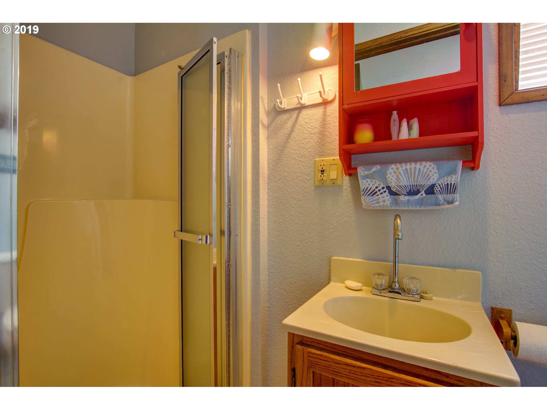 6180 Southeast Lusted Road Gresham, OR 97080 - Photo 23 of 30 a bathroom with a sink and a mirror