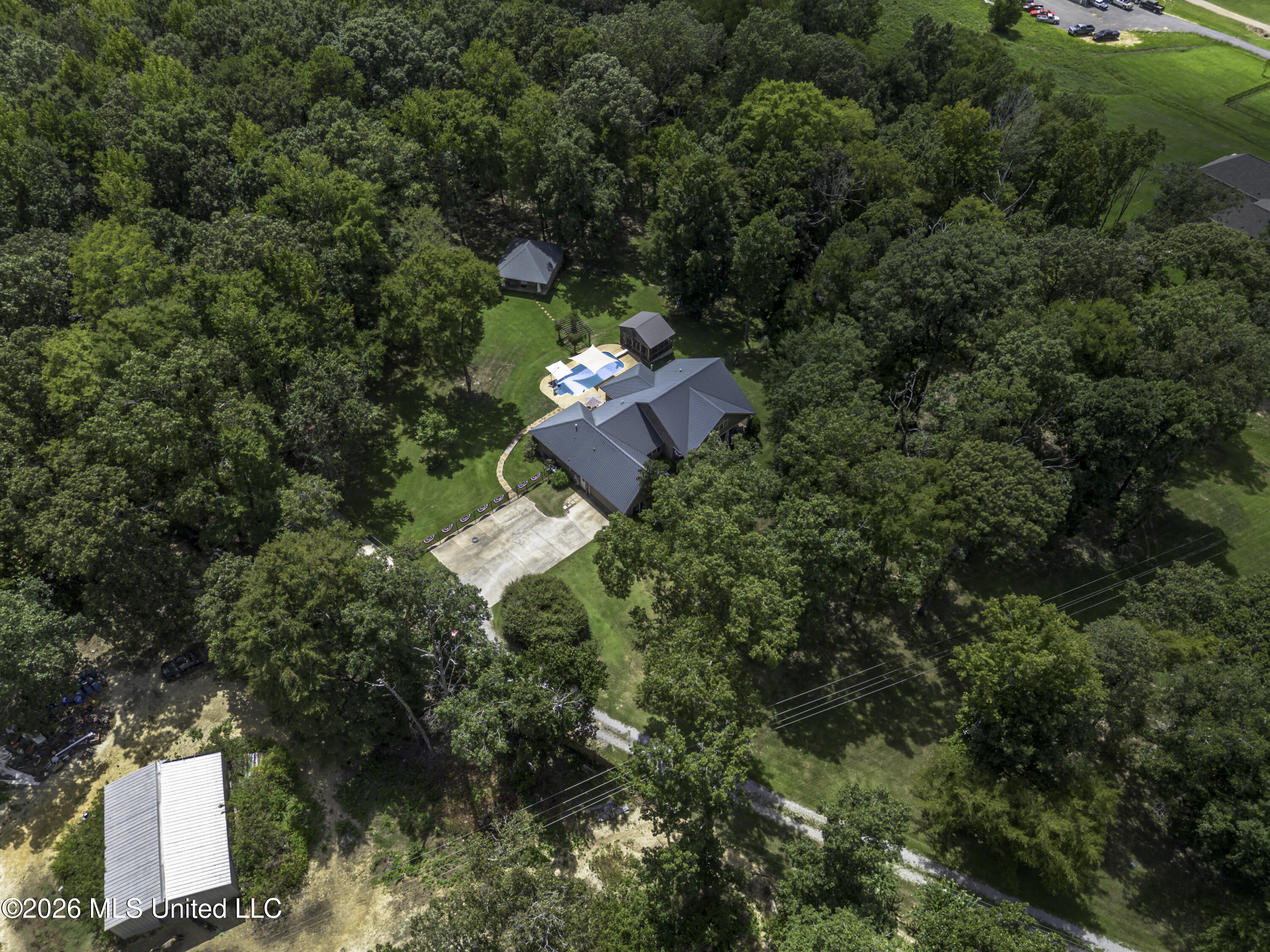 717 Thomasville Road Florence, MS 39073 - Photo 12 of 86 717 Thomasville Rd drone-0934