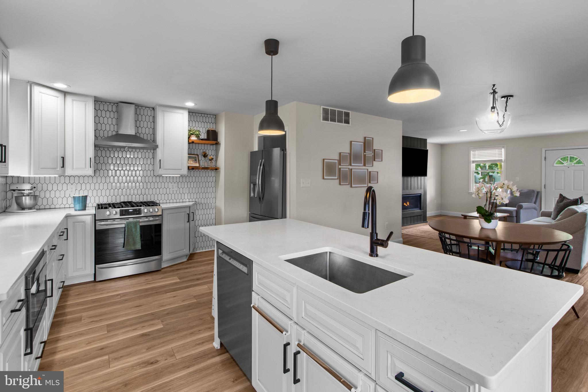 529 Ridge Road Southampton, NJ 08088 - Photo 11 of 25 Modern kitchen with sleek design.
