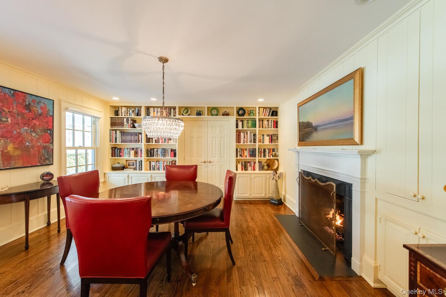 33 Pells Road Rhinebeck, NY 12572 - Photo 17 of 50 a dining room with furniture window and wooden floor