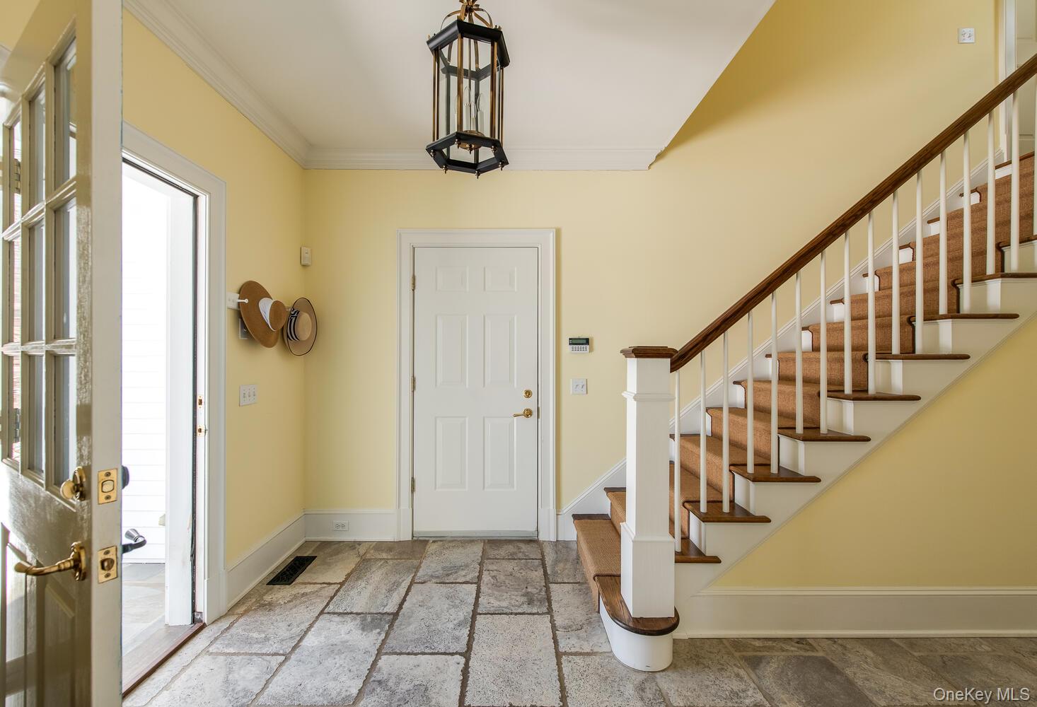 33 Pells Road Rhinebeck, NY 12572 - Photo 27 of 50 a view of a hallway with wooden floor and staircase