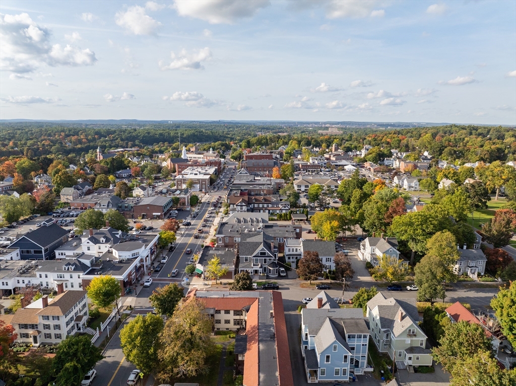 2 Punchard Avenue, Unit 3 Andover, MA 01810 - Photo 28 of 30 an aerial view of a city with lots of residential buildings