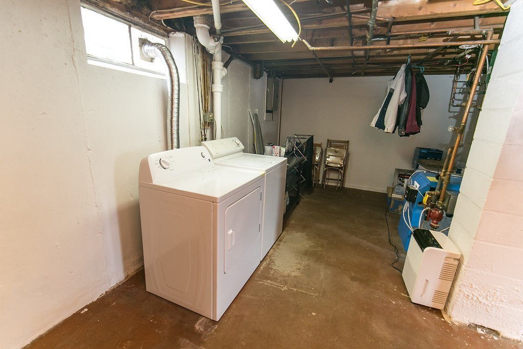 84 Bemis Road Holyoke, MA 01040 - Photo 30 of 30 a utility room with dryer and washer