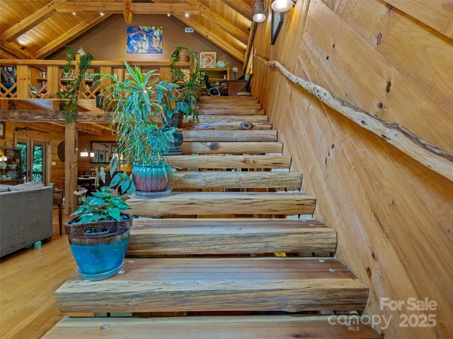 a view of a chairs and table in a patio