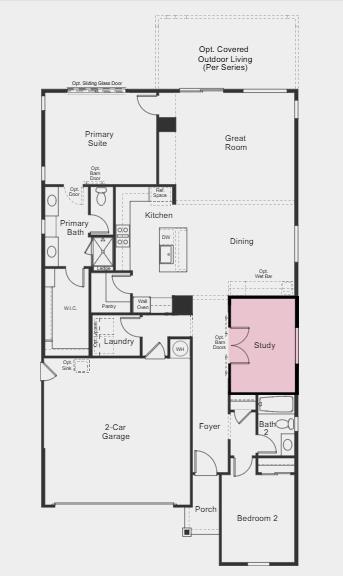 1539 Cascade Way Lincoln, CA 95648 - Photo 2 of 13 Additional Highlights Include: Study in place of flex, and outdoor living.
