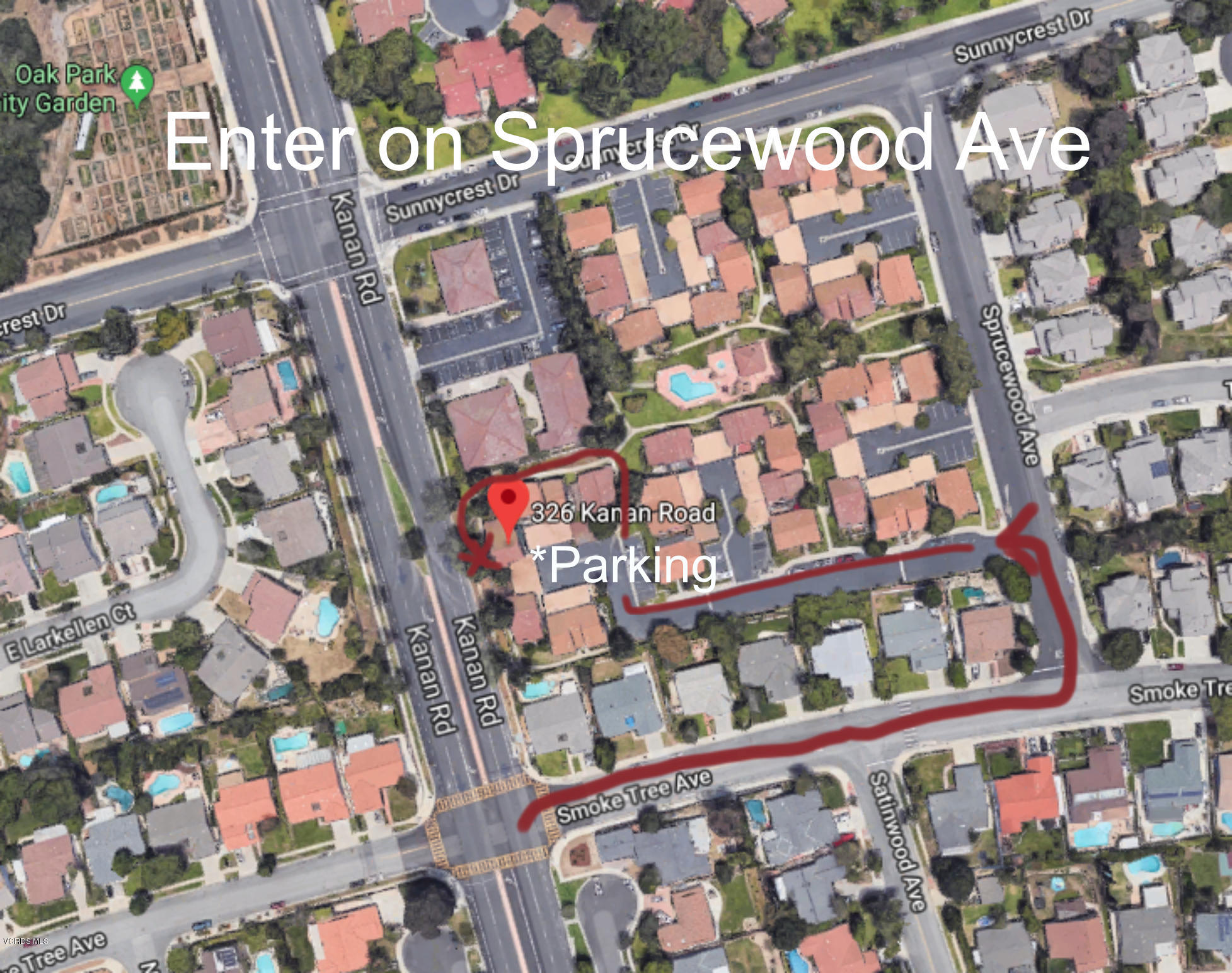 326 Kanan Road Oak Park, CA 91377 - Photo 33 of 35 map directions to 326 Kanan Rd