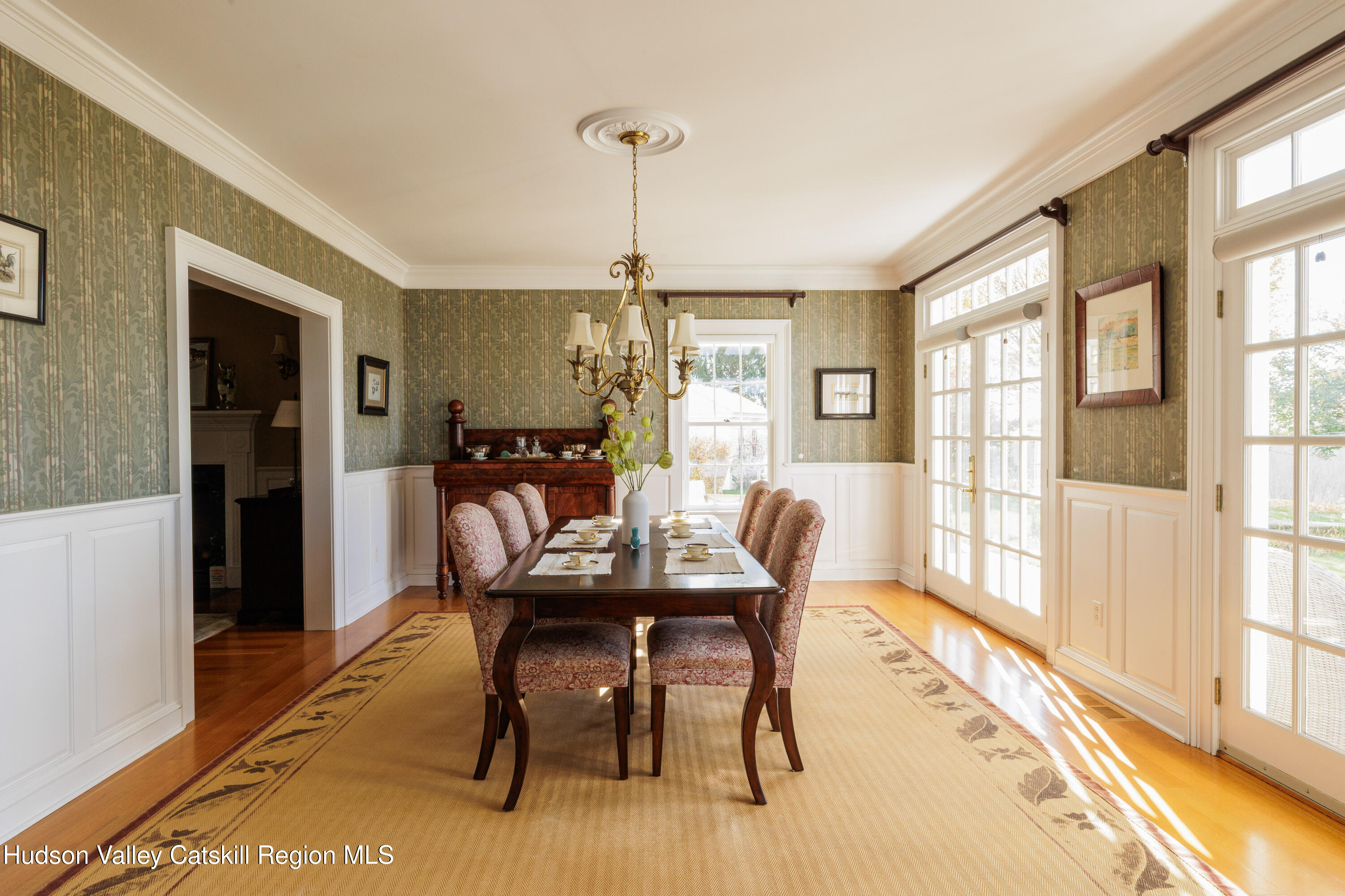189 Sutherland Road Valatie, NY 12184 - Photo 17 of 94 a view of a dining room with furniture window and outside view