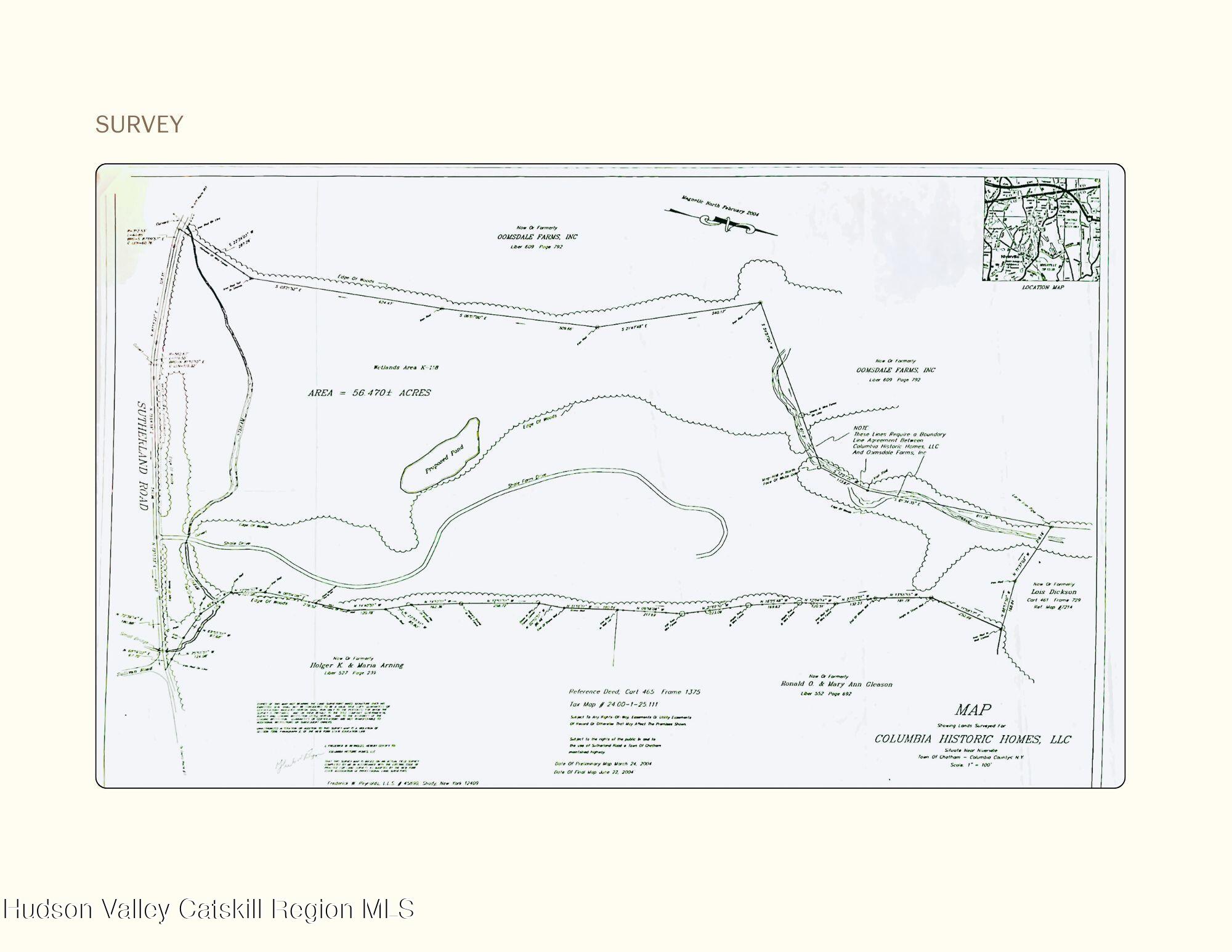 189 Sutherland Road Valatie, NY 12184 - Photo 94 of 94 189 Sutherland Rd_SURVEY (1)