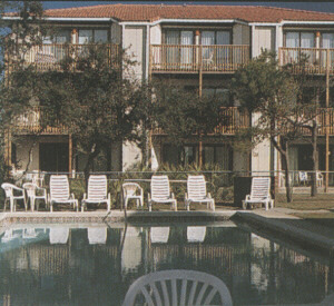 a front view of a house with balcony