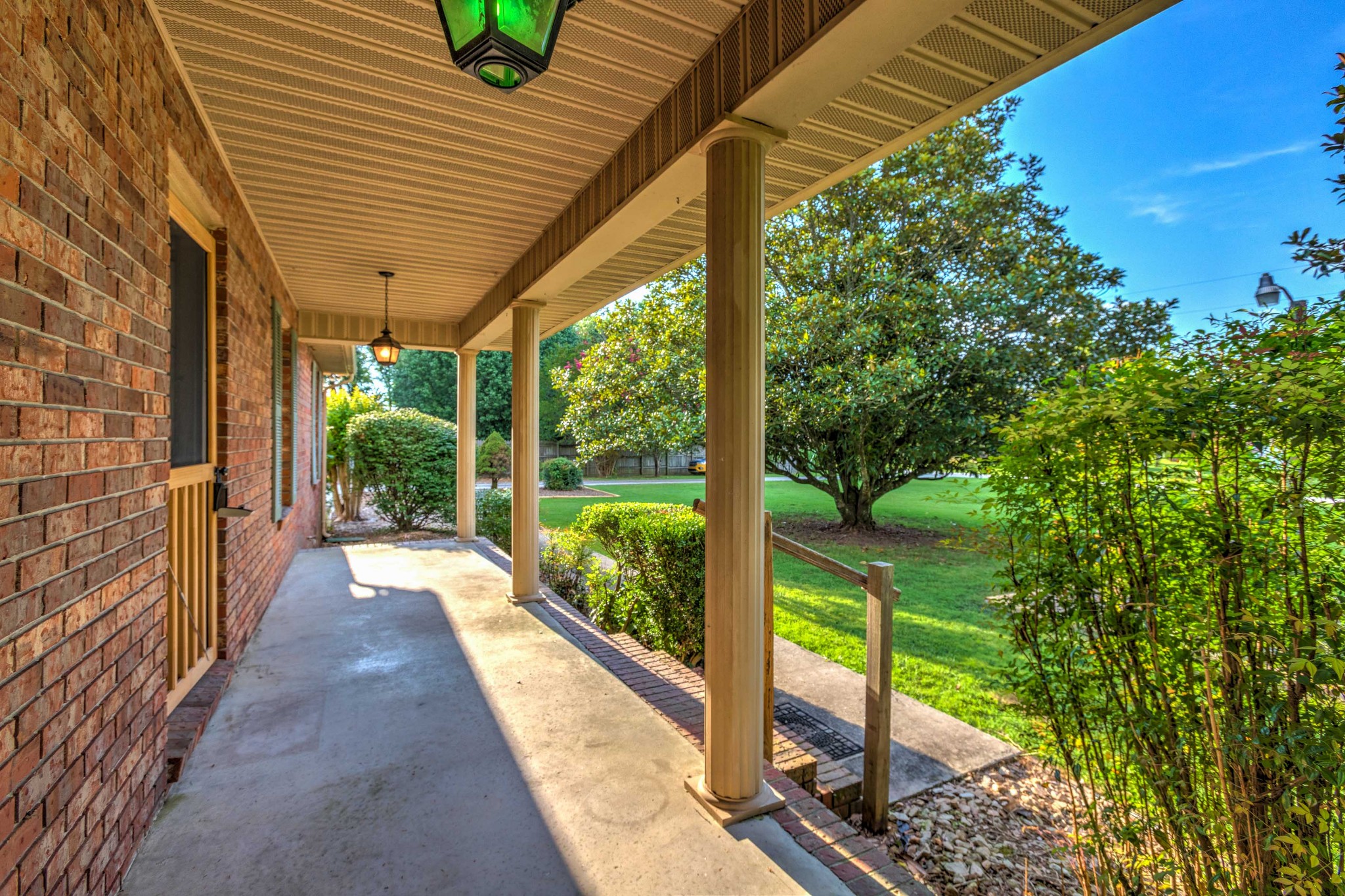 478 Brandon Road Manchester, TN 37355 - Photo 32 of 50 a view of a porch with chairs and backyard