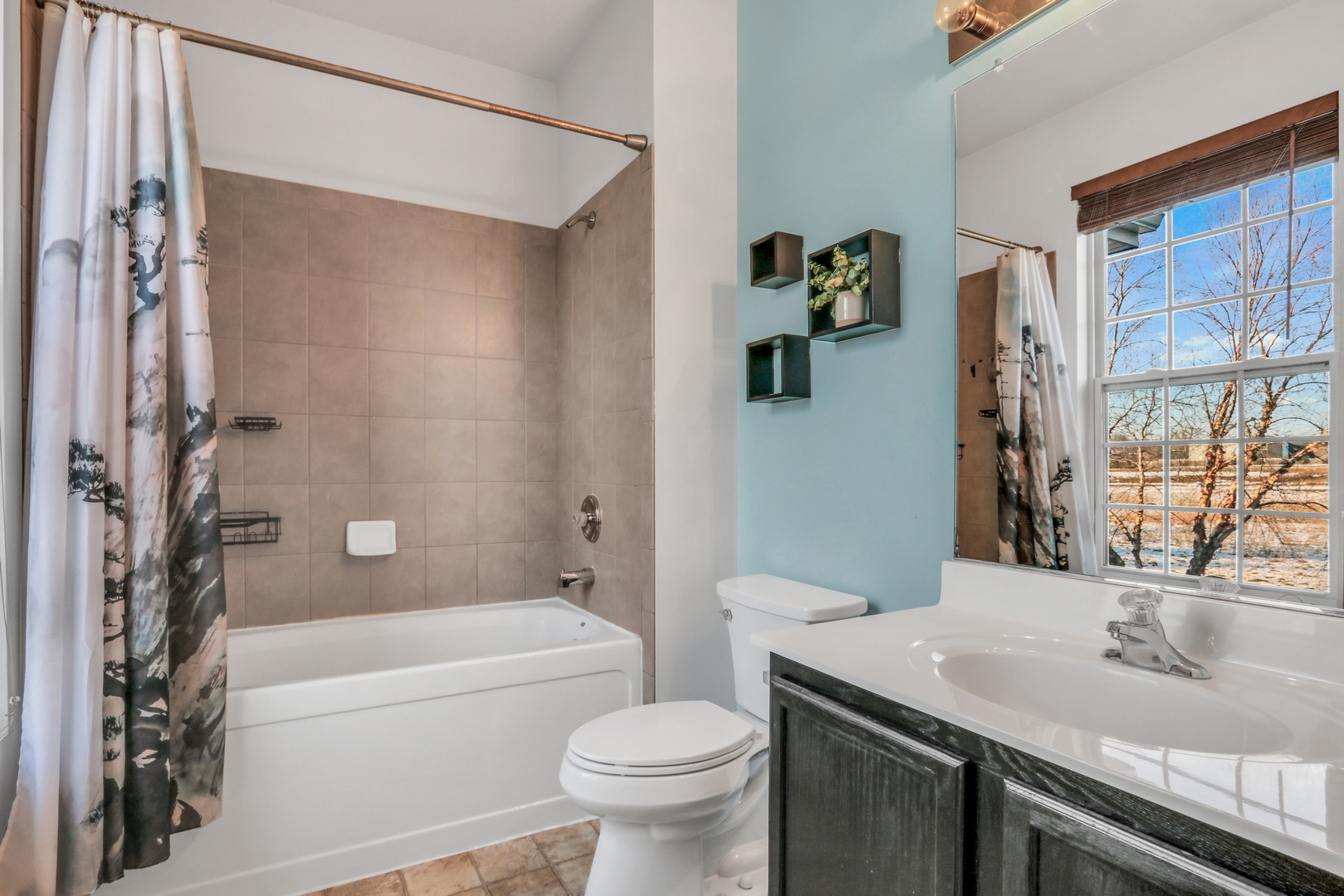 1491 Sedgewood Court Round Lake, IL 60073 - Photo 15 of 31 a bathroom with a sink toilet and shower