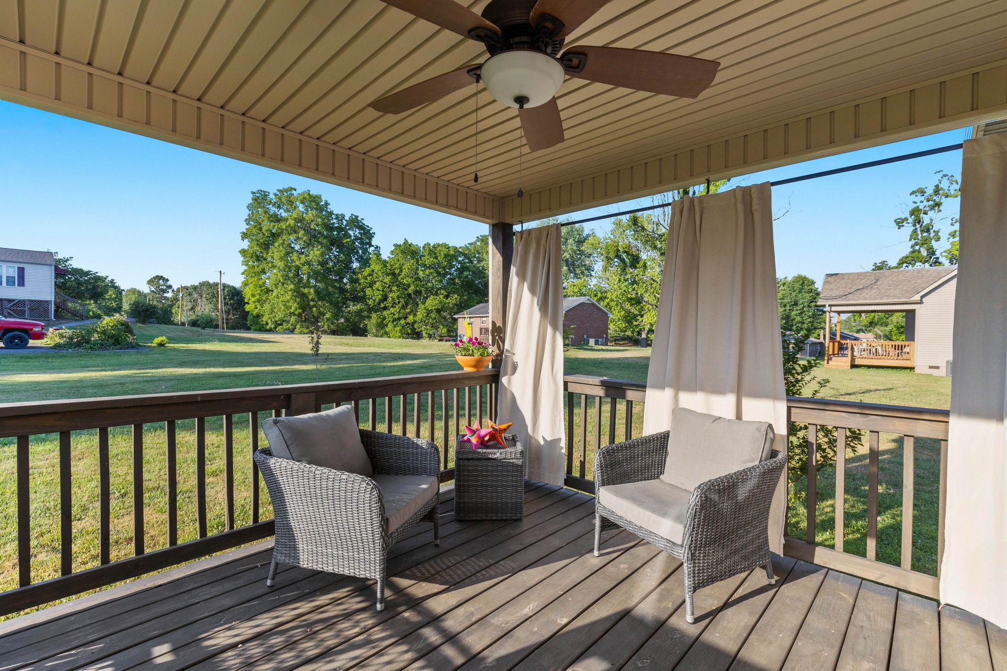1646 Archer Drive Pleasant View, TN 37146 - Photo 30 of 33 a view of a two chairs in the roof deck
