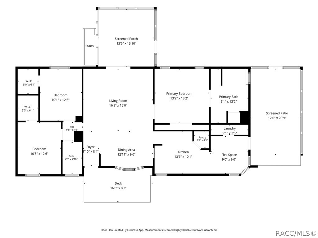 7927 West Cyprian Court Homosassa, FL 34448 - Photo 39 of 40 a picture of a floor plan