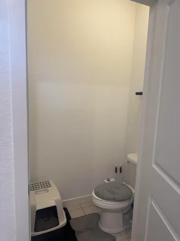 a bathroom with a toilet