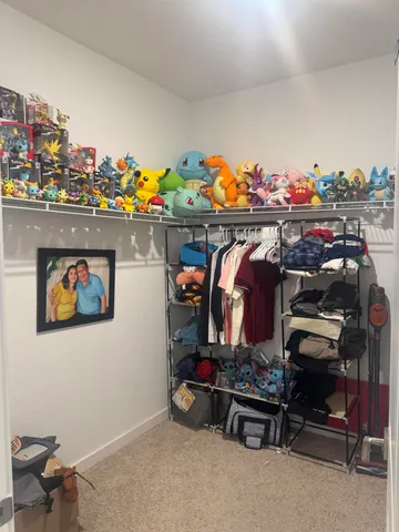 a view of a storage room with a lot of stuff