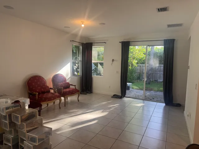 a view of lobby with furniture