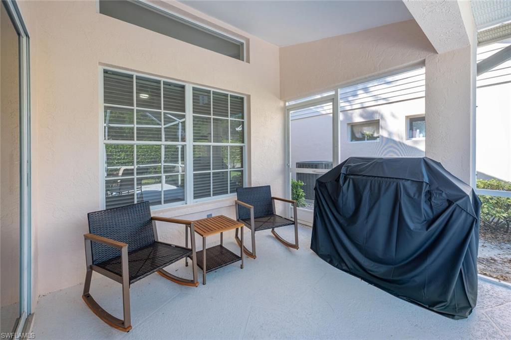 2835 Mizzen Way Naples, FL 34109 - Photo 29 of 46 a view of balcony with furniture