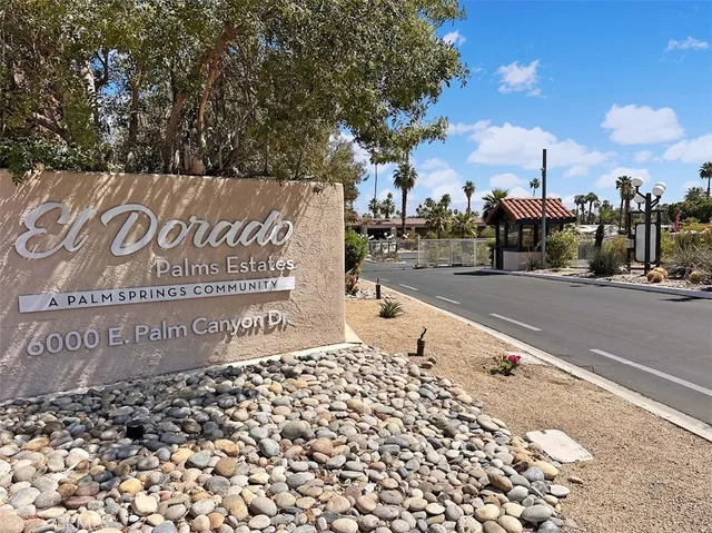 a sign on the side of the road