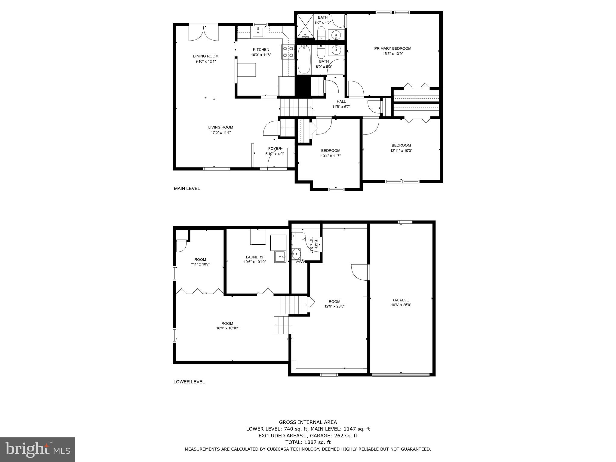 7040 Johnnycake Road Catonsville, MD 21228 - Photo 34 of 34 Floor Plans Combined