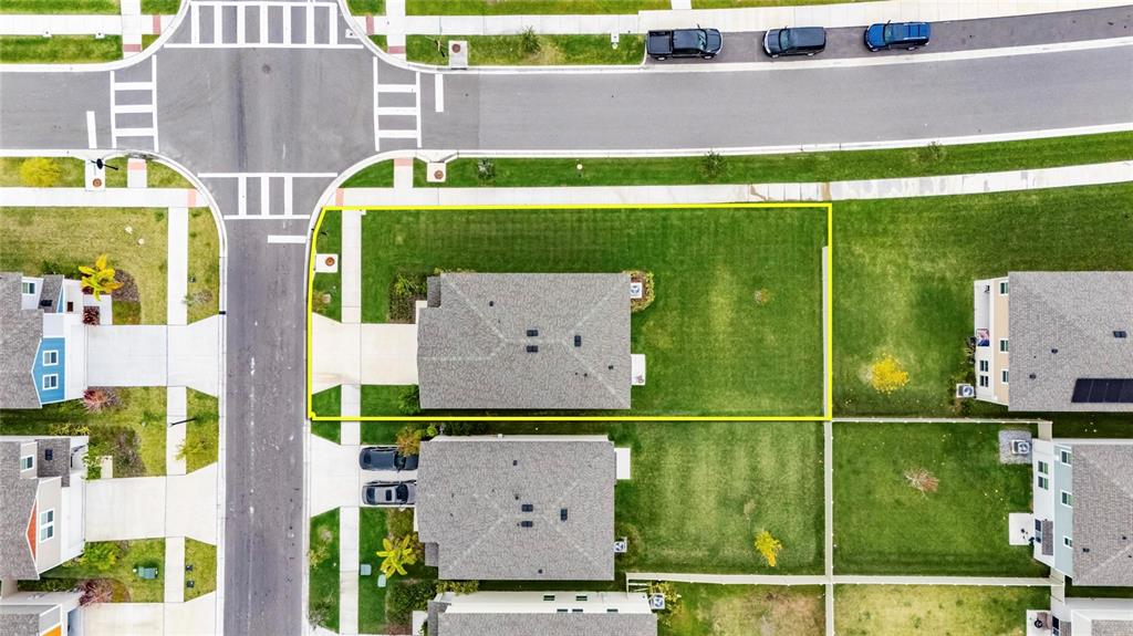 12908 Hawkstone Trail Boulevard Lithia, FL 33547 - Photo 70 of 76 an aerial view of a house with a garden