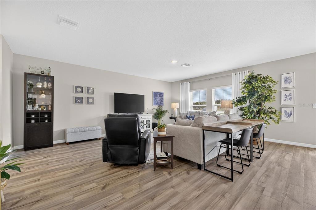 12908 Hawkstone Trail Boulevard Lithia, FL 33547 - Photo 8 of 76 a view of a livingroom with furniture and a flat screen tv