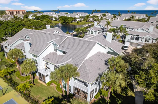 a view of water heater and an ocean view