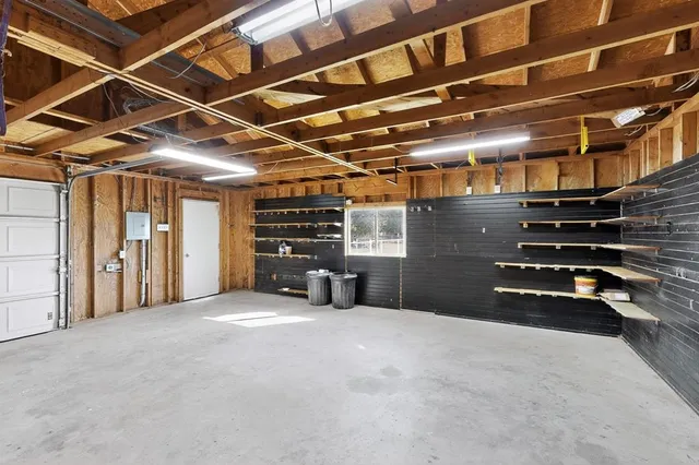 a view of a room with furniture