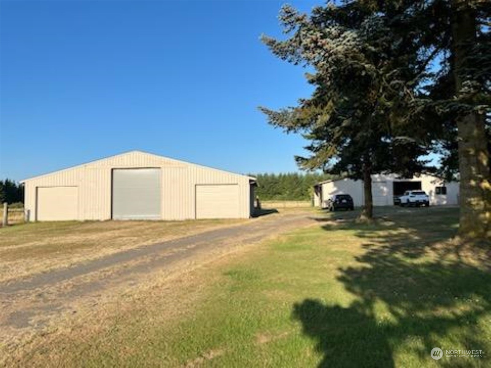 592 North Military Road Winlock, WA 98596 - Photo 3 of 21 a house with trees in front of it