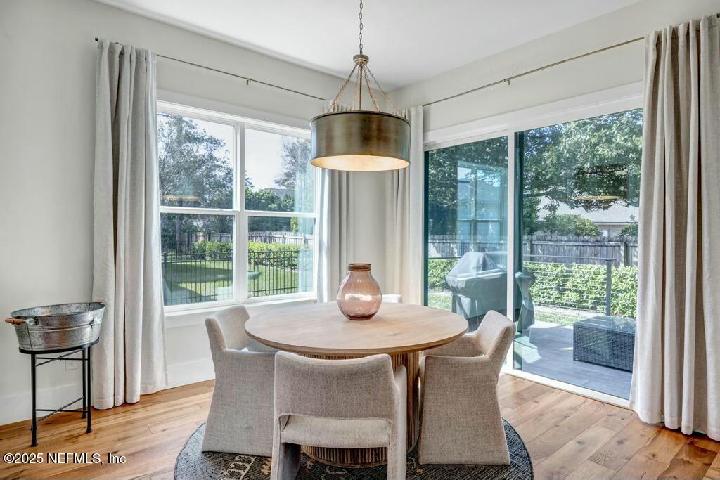 564 A1A North Ponte Vedra Beach, FL 32082 - Photo 16 of 34 a view of a dining room with furniture window and outside view