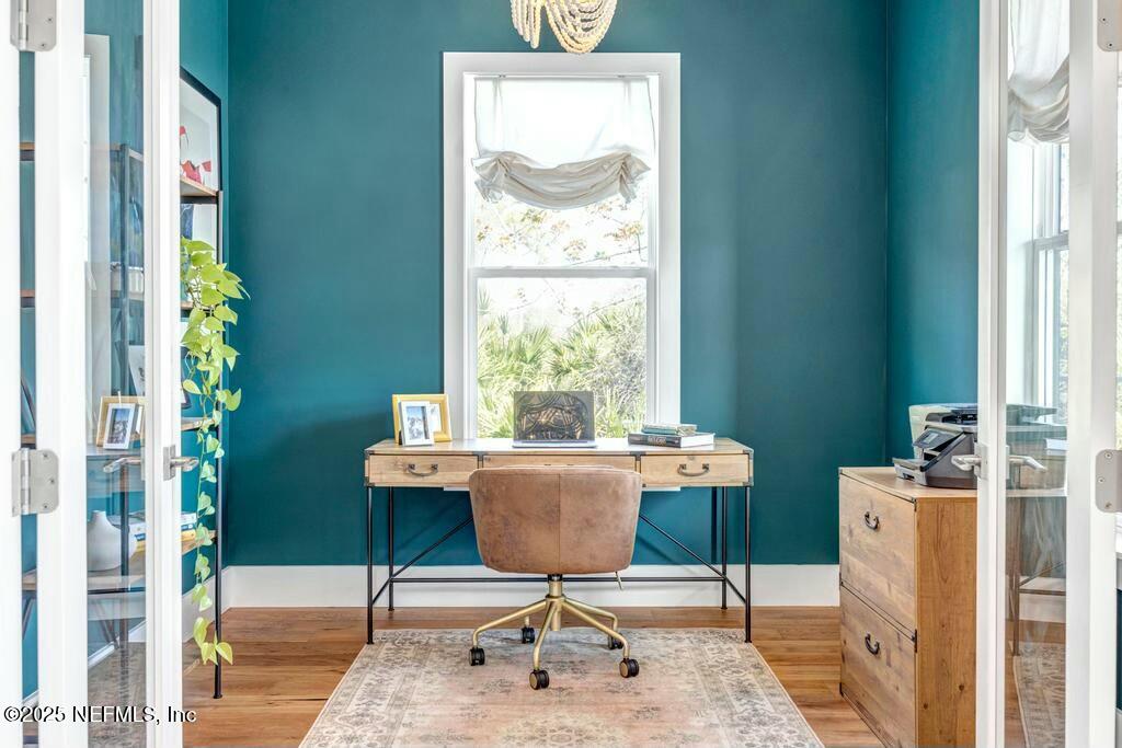 564 A1A North Ponte Vedra Beach, FL 32082 - Photo 19 of 34 a workspace with furniture and a window