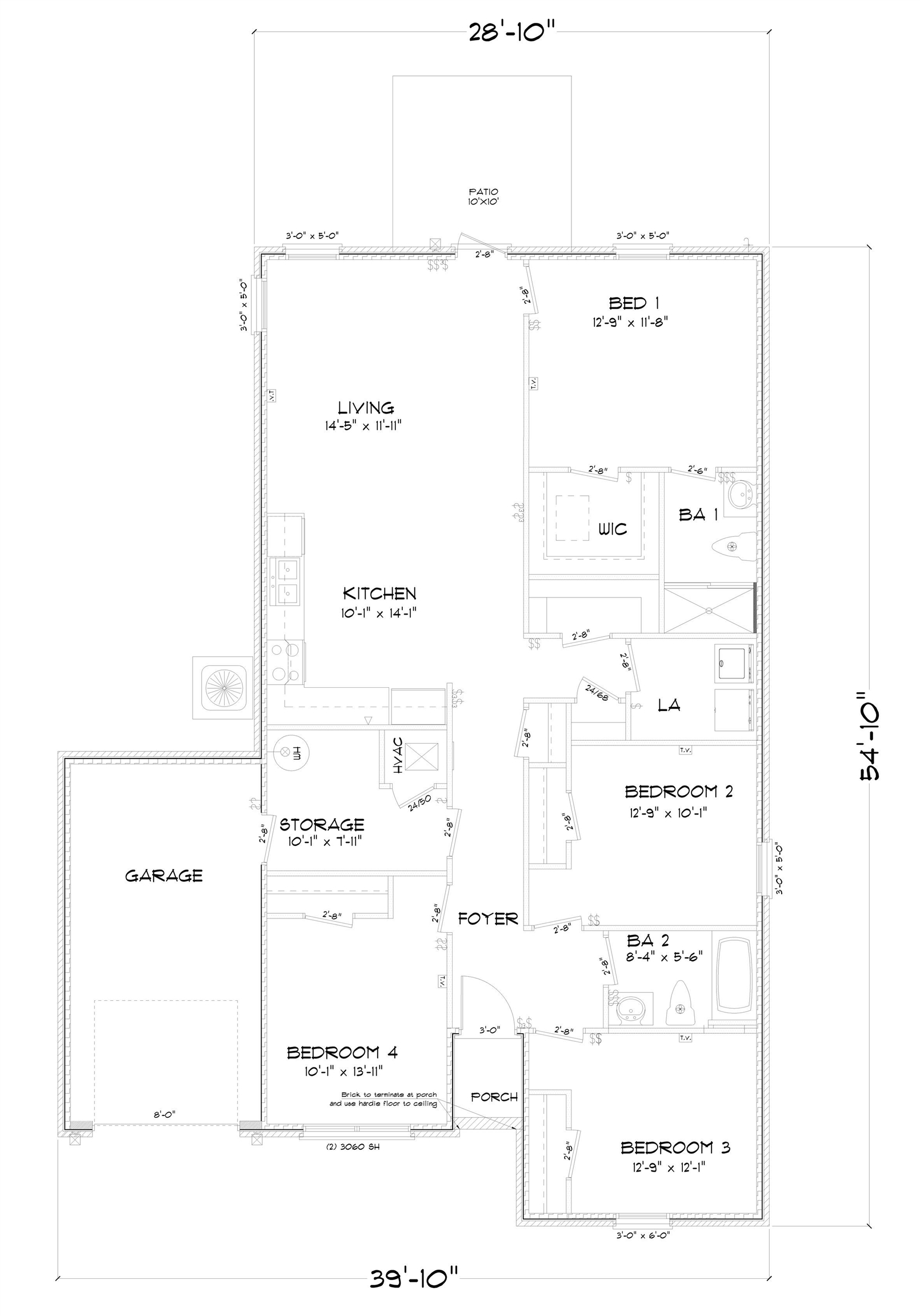16799 Rocher Court Foley, AL 36535 - Photo 28 of 28 Floor Plan