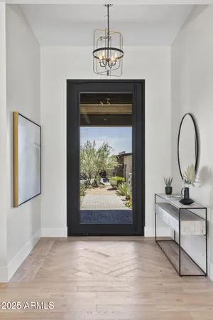 a view of livingroom with hardwood floor and window